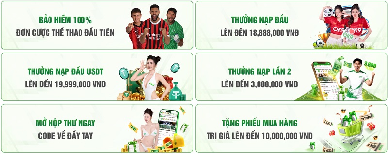 Tổng Hợp Các Chương Trình Khuyến Mãi OK9 Nóng Hổi Nhất 2026